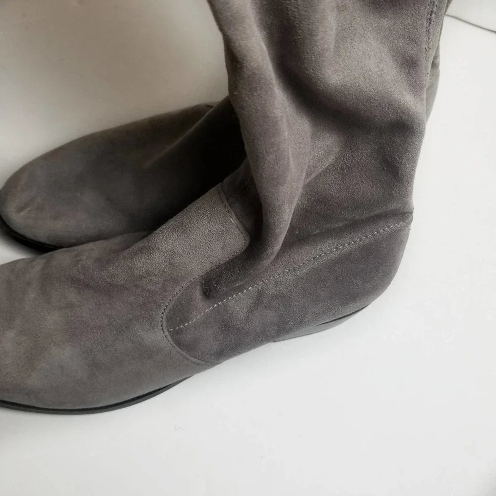 Charles David Gravity Over The Knee Gray Boots 8.5